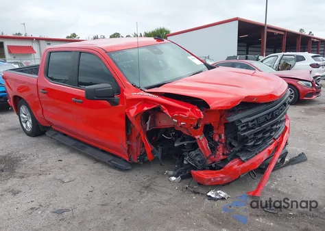 2023 Chevrolet Silverado 1500 2Wd Short Bed Custom from USA, damaged, VIN 3GCPABEK5PG224579